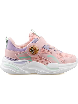 Pepino PP24 1618 Pudra Lila Yeşil Çocuk Günlük Ayakkabı PP24-1618-PUDRA-LILA-YESIL Pembe