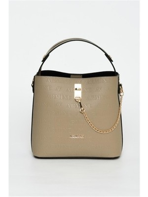 Armine 222 Bayan Çanta Vizon Lazer