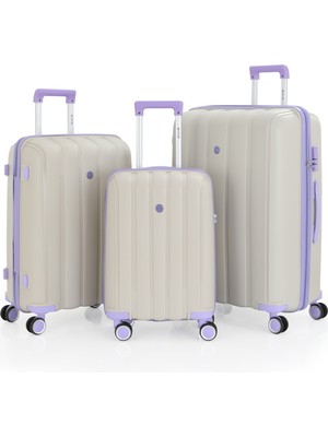 Mçs Üçlü Polipropilen Valiz Seti V305