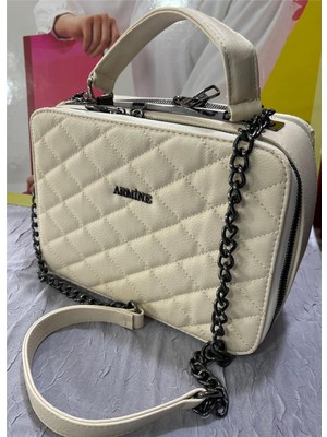 Armine 122 Bayan Çanta Krem