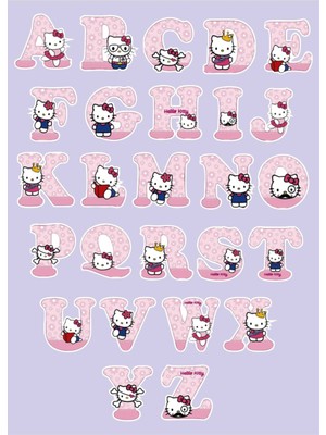 Hediyene Bak Okul Alfabe Laptop Notebook Telefon Kılıfı Sticker Paketi