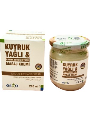 Royaleks Esila Kuyruk Yağlı Masaj Kremi 210ML Akıllı Krem Royaleks