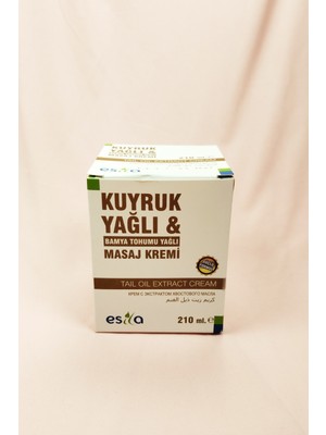 Royaleks Esila Kuyruk Yağlı Masaj Kremi 210ML Akıllı Krem Royaleks