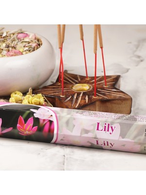 Aromatika Lily Doğal Premium Çubuk Tütsü