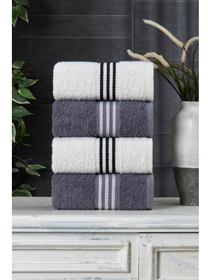 Casnack Veronica Small 4'Lü Havlu Seti 50 x 90  cm