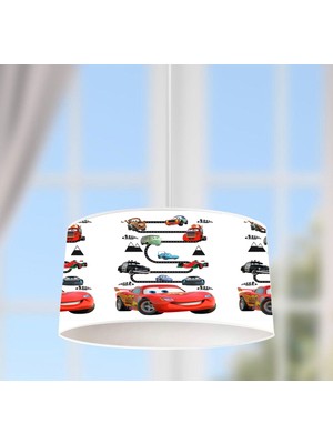 Adenka Home Şimşek Mcqueen Desen Sarkıt Avize