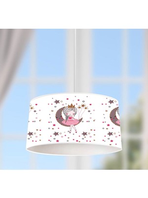 Adenka Home Ayda Oturan Kız Desen Sarkıt Avize