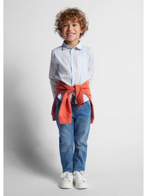 Mayoral Yazlık Erkek Denim Pantolon Mavi