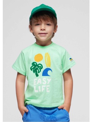 Mayoral Yazlık Erkek Kısa Kol T-Shirt Yeşil