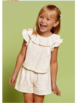 Mayoral Yazlık Kız Bluz Şort 2'li Set