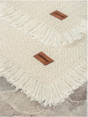 Şirin Eşyalarım Bath Rug Set Krem 75X125 60X90