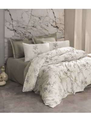 Şirin Eşyalarım Saten Çift Kişilik Nevresim Takımı Florid Vizon