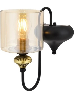 Avize Merkezi Siyah Aplik A-461-APL