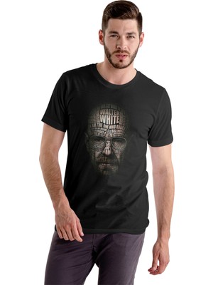 Texclusive Walter White T-Shirt Siyah Unisex Breaking Bad T-Shirt