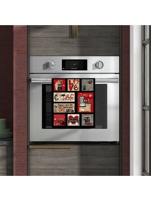 Sister Home Design Kediler Desenli Fırın Örtüsü