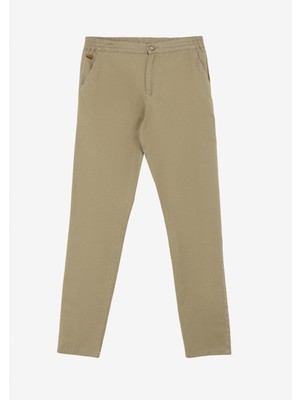 U.s. Polo Assn. Normal Bel Normal Paça Slim Fit Haki Erkek Pantolon Marep