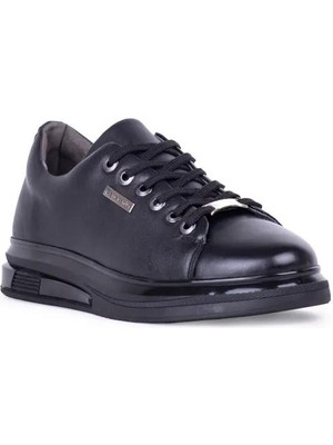 Pierre Cardin 62112 Hakiki Deri Kalıın Air Taban Günlük Casual Erkek Bağcıklı Ayakkabı