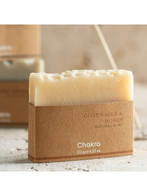 Chakra Doğal Sabun - Keçi Sütü & Bal 120 G Standart