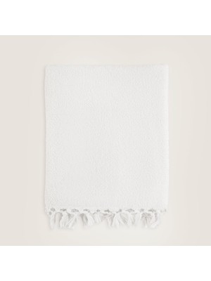 Chakra Grenado Banyo Havlusu 85X150 cm Beyaz