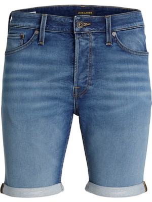 Jack & Jones Rick Model Likralı Erkek Kot Şort 12250168