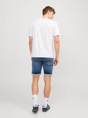 Jack & Jones Rick Model Likralı Erkek Kot Şort 12250169