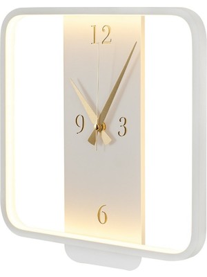 Avize Merkezi Saatli Kare Aplik LD-1151-APL-KB