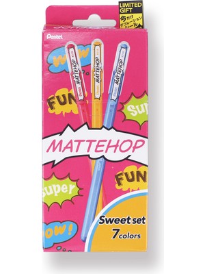 Pentel Mattehop 1.0 mm Jel Kalem Seti - Sweet Set