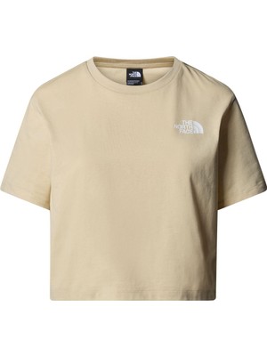 The North Face W Sımple Dome Cropped Slım Tee Bayan T-Shirt NF0A87U43X41