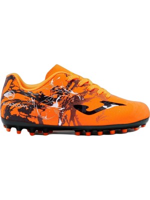 Joma Super Copa Jr 2408 Naranja Artıfıcıal Grass Çocuk Turuncu Krampon (Çim Zemin) SCJS2408AG