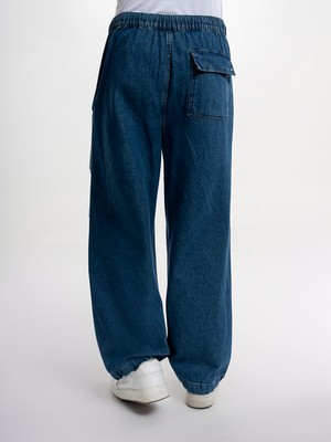 Loft Parachuthe Jean Baggy Fit Erkek Pantolon