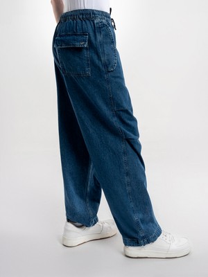 Loft Parachuthe Jean Baggy Fit Erkek Pantolon