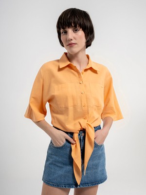 Loft Regular Fit Kadın Gömlek K.kol