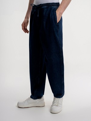 Loft Slouchy Elastic Waist Fit Erkek Pantolon