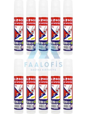 Globox Sıvı Yapıştırıcı 55 ml 10 Adet