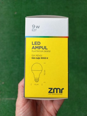 Zmr 9W LED Ampul 3000K Günışığı