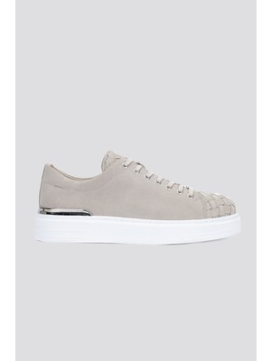 Valmenti Alettaerkek Bej Süet  Deri Sneakers & Spor Ayakkabı 352 20235 Erk Ayk Y24