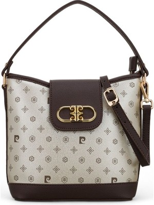 Pierre Cardin Monogram Altın Kadın Omuz Çantası 05PC24Y528-MN