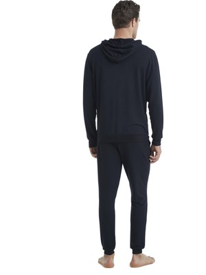 Blackspade Erkek Siyah Fermuarlı Kapüşonlu Sweatshirt 40533