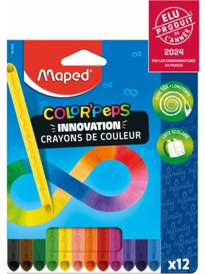 Maped - Color'peps Infinity Renkli Kalemler 12 Renk