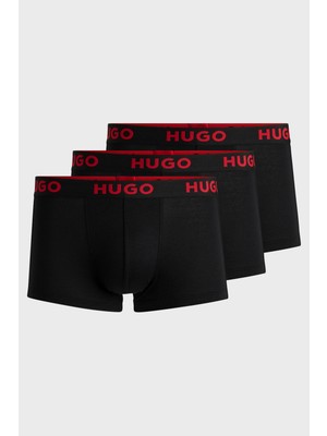 Hugo Logolu 3 Pack Boxer Erkek Boxer 50496723 001