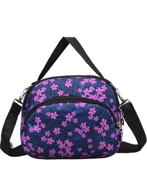 Qiuming Shop Renk3 Stili 20CM 16CM 10CM Su Geçirmez Naylon Kumaş Çapraz Cep Telefonu Çantası Tek Omuz Anne Bozuk Para Cüzdanı Yeni Kadın Çantası Rahat Açık Crossbody Çanta (Yurt Dışından)