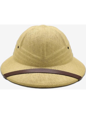 Külah Premium Safari Explorer Şapka Unisex Ayarlanabilir Hasır Kask