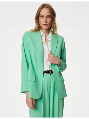 Marks & Spencer Relaxed Fit Blazer Ceket