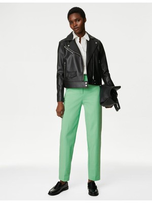 Marks & Spencer Slim Fit Yüksek Bel Pantolon