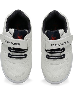 U.S. Polo Assn. Cameron 4fx Beyaz Erkek Çocuk Sneaker