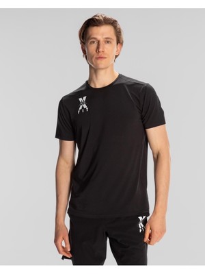 Kappa Man Kombat Wkt Ello T-Shırt Black 361R7CW005