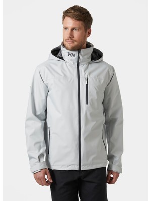 Helly Hansen Crew Hooded Mont Erkek Gri Mont