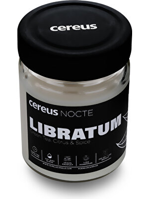 Cereus Nocte Libratum Yeşil Çay Kokulu Soya Mum (210 Gr)