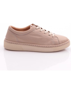 Dgn 455 Kadin Düz Taban Bağcikli Sneaker Ayakkabi