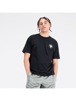 New Balance MNT1411 Siyah Erkek Tişört